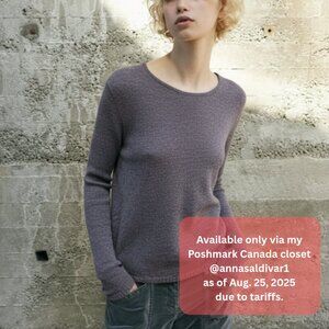 Sz M Hannes Roether 100% Merino Wool Knit Sweater